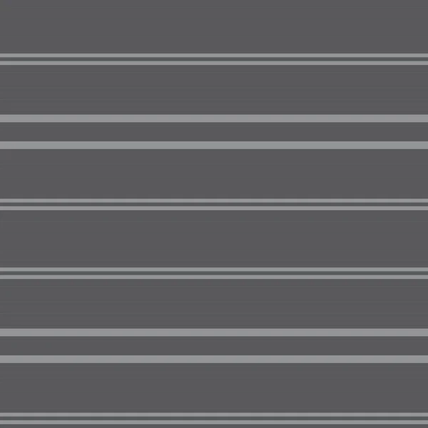 Gris Horizontal Rayado Sin Costuras Patrón Fondo Adecuado Para Textiles — Archivo Imágenes Vectoriales