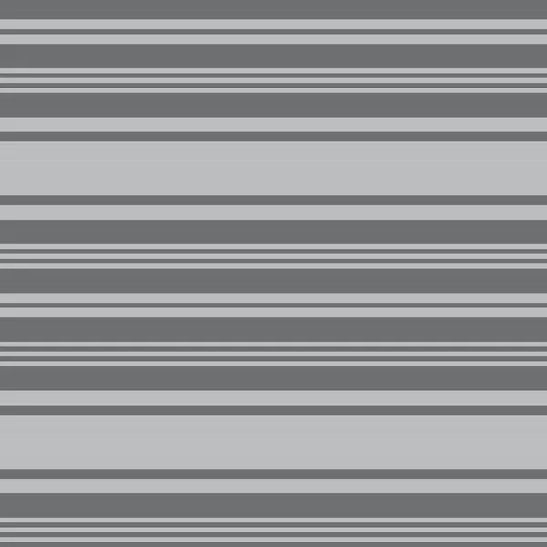 Grau Horizontal Gestreifte Nahtlose Muster Hintergrund Geeignet Für Modetextilien Grafiken — Stockvektor
