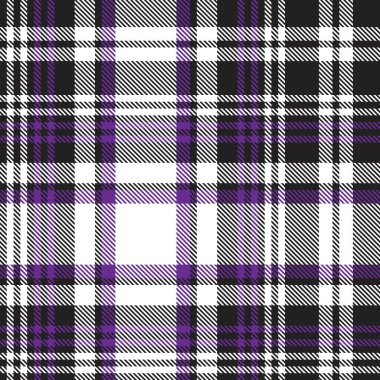 Mor Glen Ekose desenli, moda tekstil ve grafikleri için uygun.
