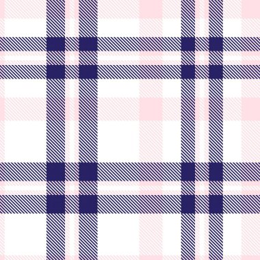 Pembe denizci Glen Ekose desenli moda tekstil ve grafikleri için uygun.