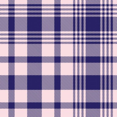 Pembe denizci Glen Ekose desenli moda tekstil ve grafikleri için uygun.