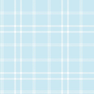 Gökyüzü Mavisi Glen Ekose desenli moda tekstil ve grafikleri için uygun