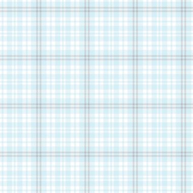 Gökyüzü Mavisi Glen Ekose desenli moda tekstil ve grafikleri için uygun