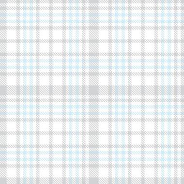 Gökyüzü Mavisi Glen Ekose desenli moda tekstil ve grafikleri için uygun