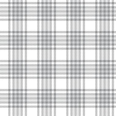 Beyaz Glen Ekose desenli, moda tekstil ve grafikleri için uygun.