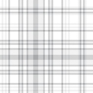 Beyaz Glen Ekose desenli, moda tekstil ve grafikleri için uygun.