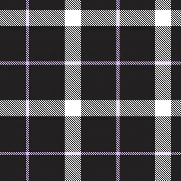Purple Glen Plaid Textured Seamless Pattern Suitable Fashion Textiles Graphics — Stock Vector