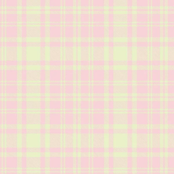 Pink Glen Plaid Texturiertes Nahtloses Muster Für Modetextilien Und Grafiken — Stockvektor