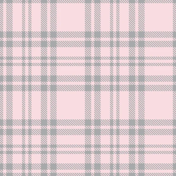 Pink Glen Plaid Texture Modello Senza Cuciture Adatto Tessuti Moda — Vettoriale Stock