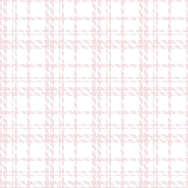 Patrón Sin Costura Texturizado Cuadros Pink Glen Adecuado Para Textiles — Vector de stock