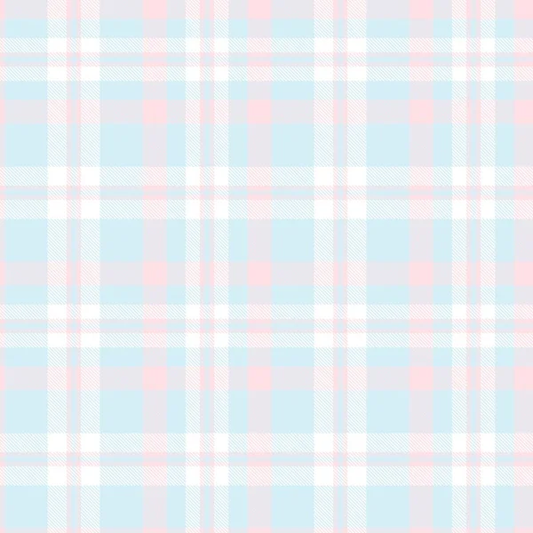 Sky Blue Glen Plaid Χωρίς Ραφή Μοτίβο Κατάλληλο Για Υφάσματα — Διανυσματικό Αρχείο