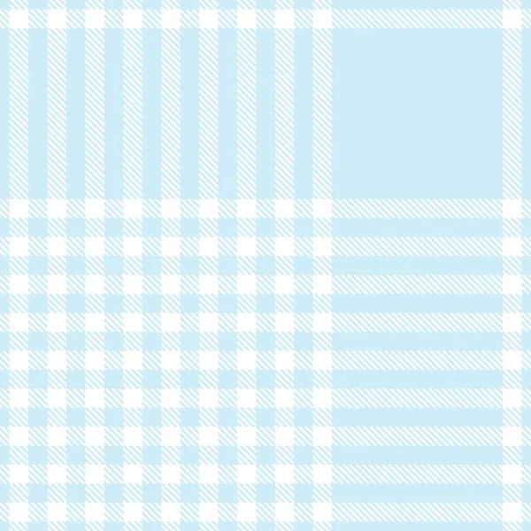 Sky Blue Glen Plaid Motif Sans Couture Texturé Adapté Aux — Image vectorielle