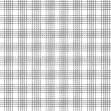 Beyaz Glen Ekose desenli, moda tekstil ve grafikleri için uygun.