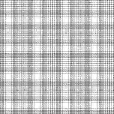 Beyaz Glen Ekose desenli, moda tekstil ve grafikleri için uygun.