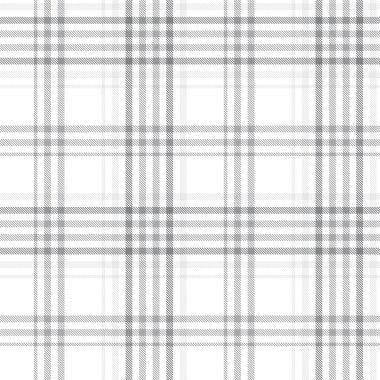 Beyaz Glen Ekose desenli, moda tekstil ve grafikleri için uygun.