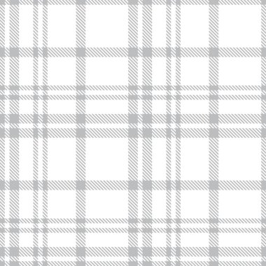 Beyaz Glen Ekose desenli, moda tekstil ve grafikleri için uygun.
