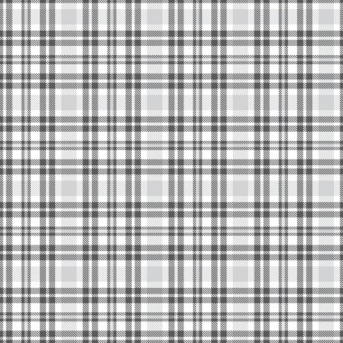 Beyaz Glen Ekose desenli, moda tekstil ve grafikleri için uygun.