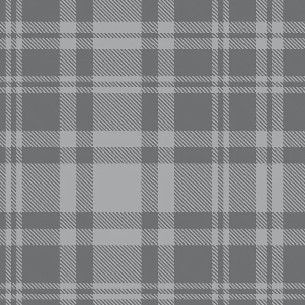 Grey Glen Plaid Textured Seamless Pattern Suitable Fashion Textiles Graphics — Stock Vector