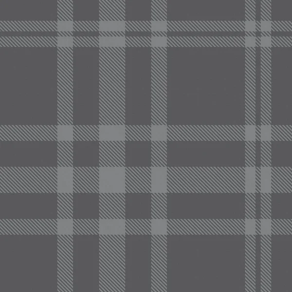 Grey Glen Plaid Textured Seamless Pattern Suitable Fashion Textiles Graphics — Stock Vector