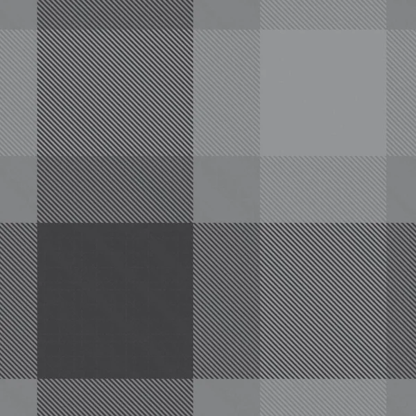灰色格子贴面结构无缝图案 适用于时尚纺织品和图形 — 图库矢量图片