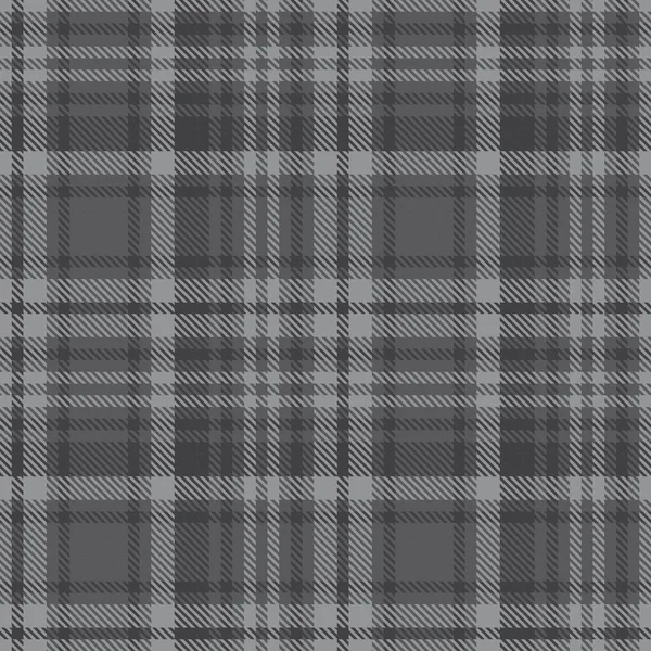 Patrón Sin Costura Texturizado Gris Glen Plaid Adecuado Para Textiles — Archivo Imágenes Vectoriales