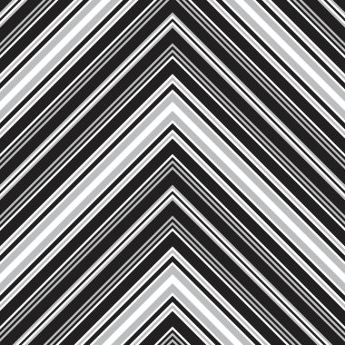 Siyah ve beyaz Chevron köşegen çizgili desensiz arka plan moda tekstil ve grafikleri için uygun.