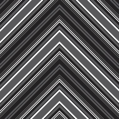 Siyah ve beyaz Chevron köşegen çizgili desensiz arka plan moda tekstil ve grafikleri için uygun.