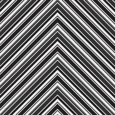 Siyah ve beyaz Chevron köşegen çizgili desensiz arka plan moda tekstil ve grafikleri için uygun.