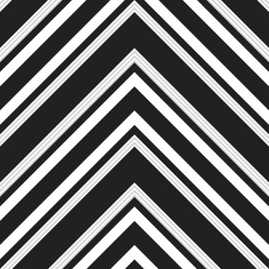 Siyah ve beyaz Chevron köşegen çizgili desensiz arka plan moda tekstil ve grafikleri için uygun.