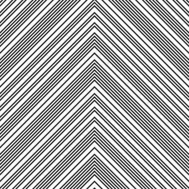 Siyah ve beyaz Chevron köşegen çizgili desensiz arka plan moda tekstil ve grafikleri için uygun.