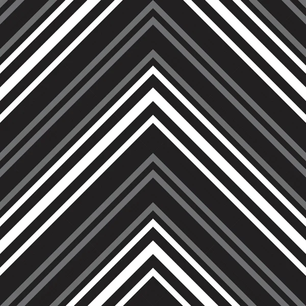 黑色和白色雪佛龙斜纹无缝图案背景适合流行纺织品 — 图库矢量图片