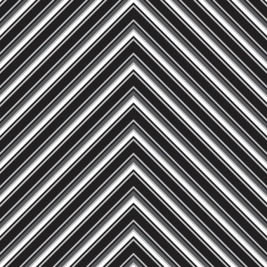 Siyah ve beyaz Chevron köşegen çizgili desensiz arka plan moda tekstil ve grafikleri için uygun.