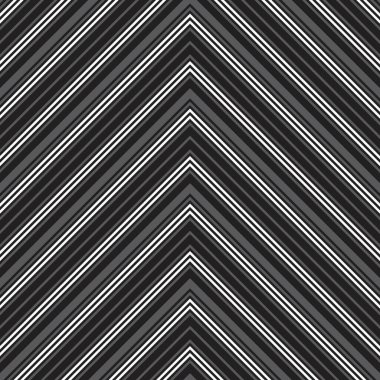 Siyah ve beyaz Chevron köşegen çizgili desensiz arka plan moda tekstil ve grafikleri için uygun.
