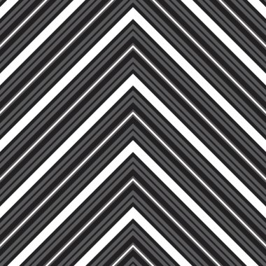 Siyah ve beyaz Chevron köşegen çizgili desensiz arka plan moda tekstil ve grafikleri için uygun.