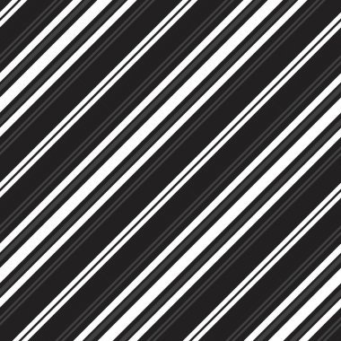 Moda tekstili ve grafikleri için uygun siyah ve beyaz köşegen çizgili düz desenli arkaplan