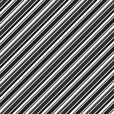 Moda tekstili ve grafikleri için uygun siyah ve beyaz köşegen çizgili düz desenli arkaplan