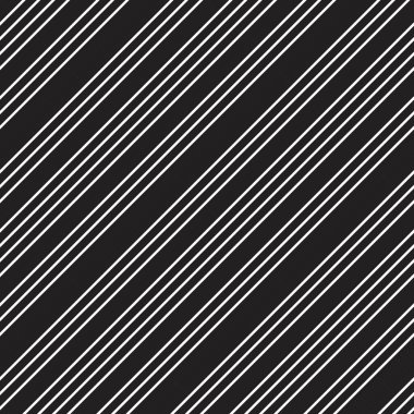 Moda tekstili ve grafikleri için uygun siyah ve beyaz köşegen çizgili düz desenli arkaplan