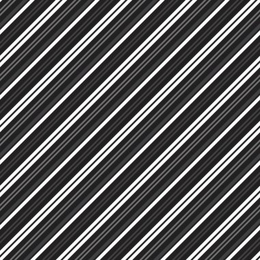 Moda tekstili ve grafikleri için uygun siyah ve beyaz köşegen çizgili düz desenli arkaplan