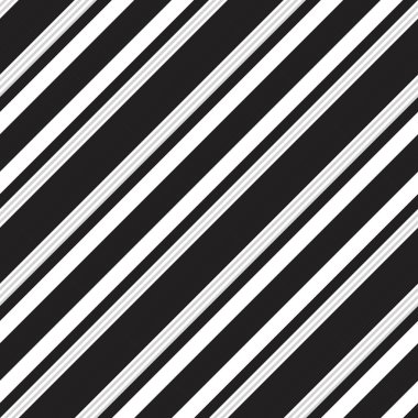 Moda tekstili ve grafikleri için uygun siyah ve beyaz köşegen çizgili düz desenli arkaplan