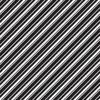 Moda tekstili ve grafikleri için uygun siyah ve beyaz köşegen çizgili düz desenli arkaplan