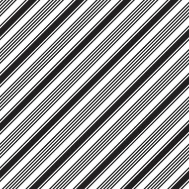 Moda tekstili ve grafikleri için uygun siyah ve beyaz köşegen çizgili düz desenli arkaplan