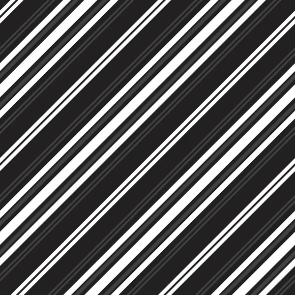 Fond Motif Sans Couture Rayé Noir Blanc Diagonale Adapté Aux — Image vectorielle