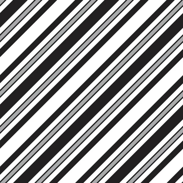 Fondo Patrón Sin Costuras Rayas Diagonales Blanco Negro Adecuado Para — Vector de stock