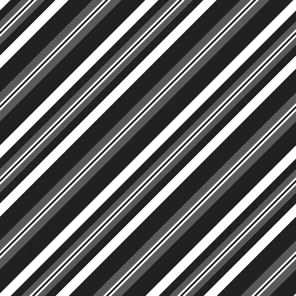 Fond Motif Sans Couture Rayé Noir Blanc Diagonale Adapté Aux — Image vectorielle