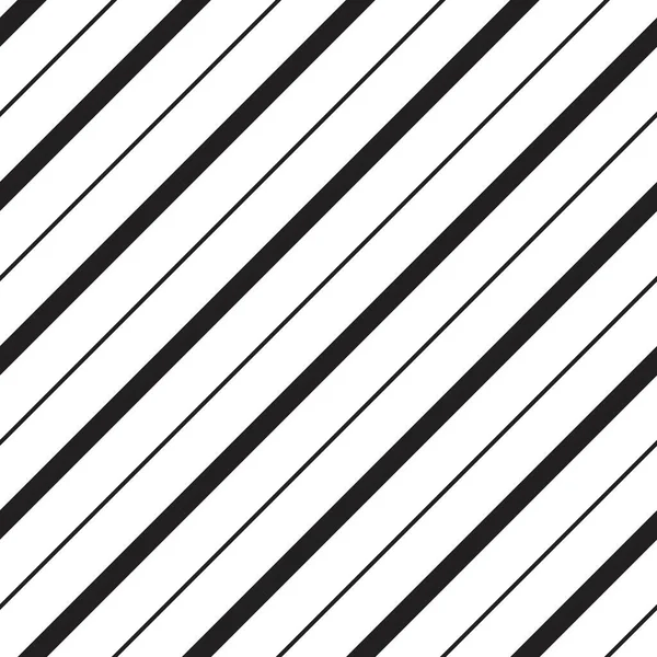 Fondo Patrón Sin Costuras Rayas Diagonales Blanco Negro Adecuado Para — Vector de stock