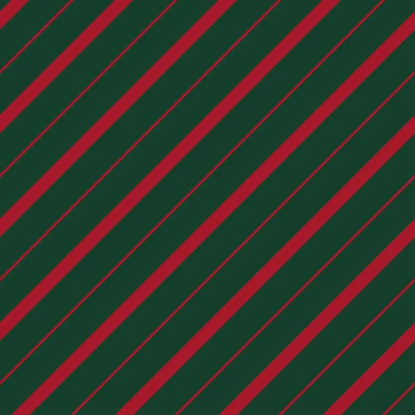 Navidad Diagonal Rayas Sin Costura Patrón Fondo Adecuado Para Textiles — Vector de stock