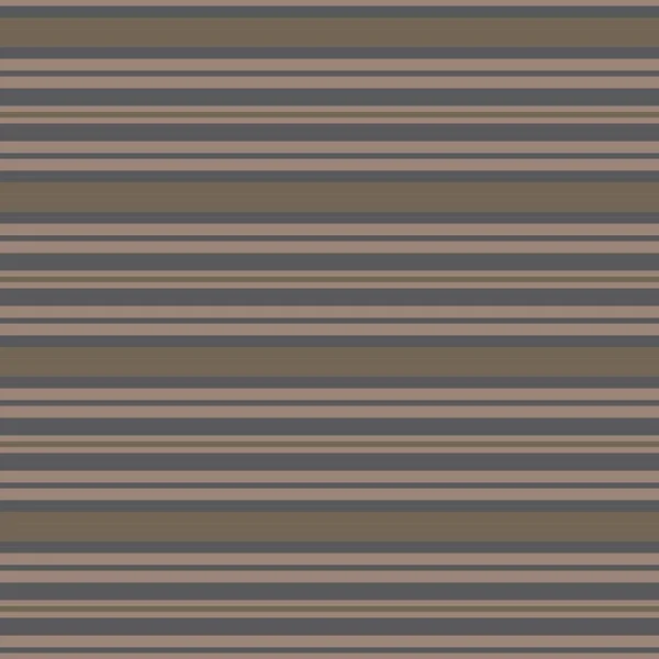 Grau Horizontal Gestreifte Nahtlose Muster Hintergrund Geeignet Für Modetextilien Grafiken — Stockvektor