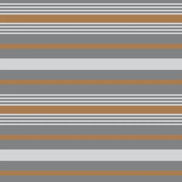 Grey Horizontal Striped Seamless Pattern Background Suitable Fashion Textiles Graphics — Stock Vector
