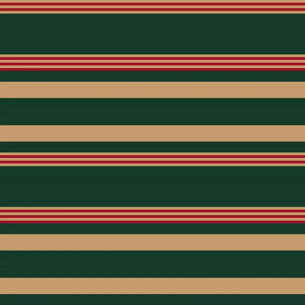 ファッション繊維 グラフィックに適したクリスマス水平ストライプシームレスなパターンの背景 — ストックベクタ