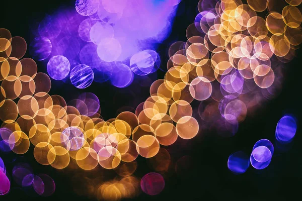 Christmas ljus suddig, abstrakt bokeh bakgrund. Bakgrund o — Stockfoto